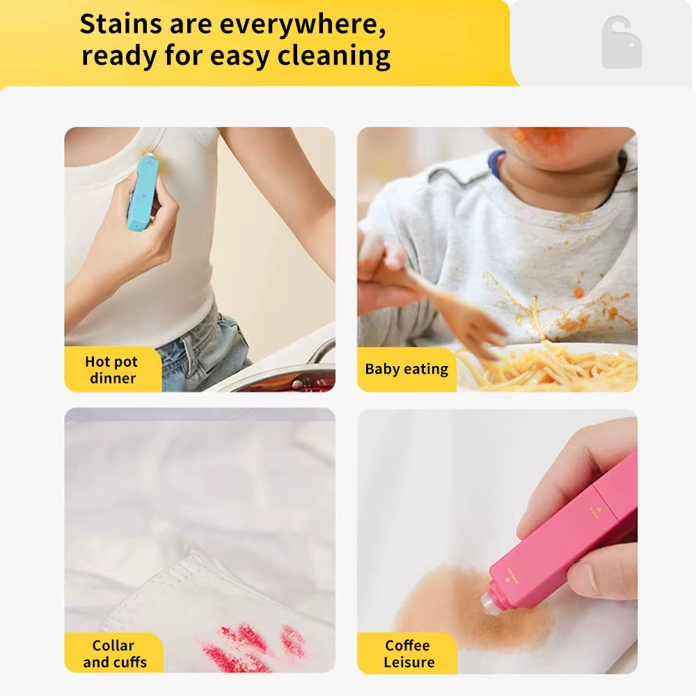 3-Second Stain Remover Pen, New Active Enzyme Laundry Stain Remover