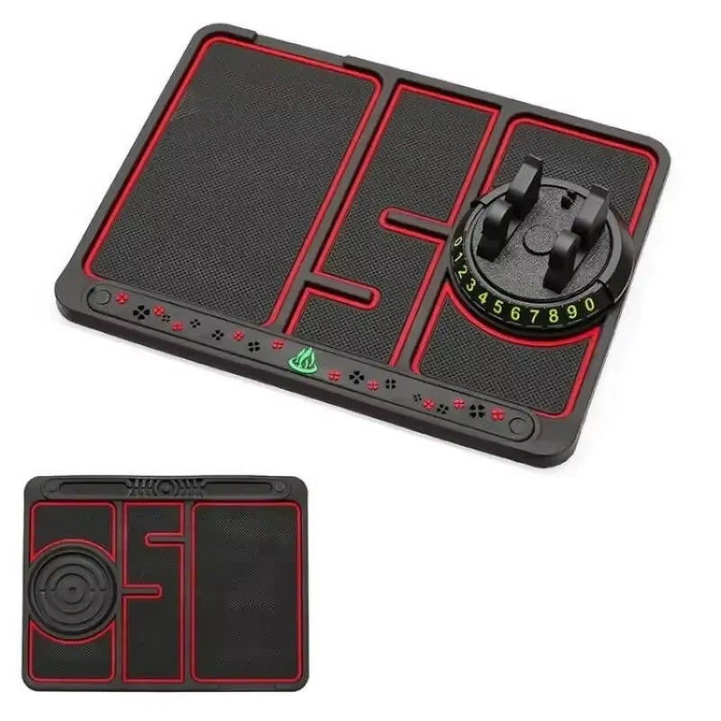 Multifunction Car Anti-Slip Mat Auto Phone Holder Non Slip Sticky anti Slide Mobile Phone Mount Silicone Dashboard Car Pad Mat