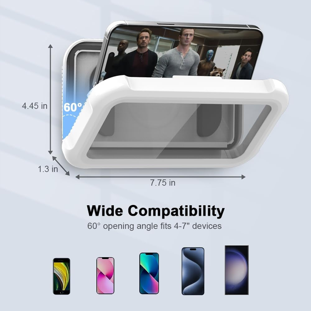 Transform Your Shower Experience with the Waterproof 480° Rotating Phone Holder - Perfect for iPhone and Samsung Galaxy!