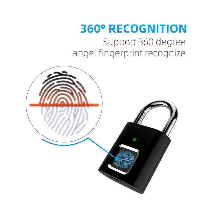 Rapid Access Fingerprint Safe: Secure Your Valuables and Charge Devices Conveniently - Ideal for Discreet Storage of Snacks and Personal Items